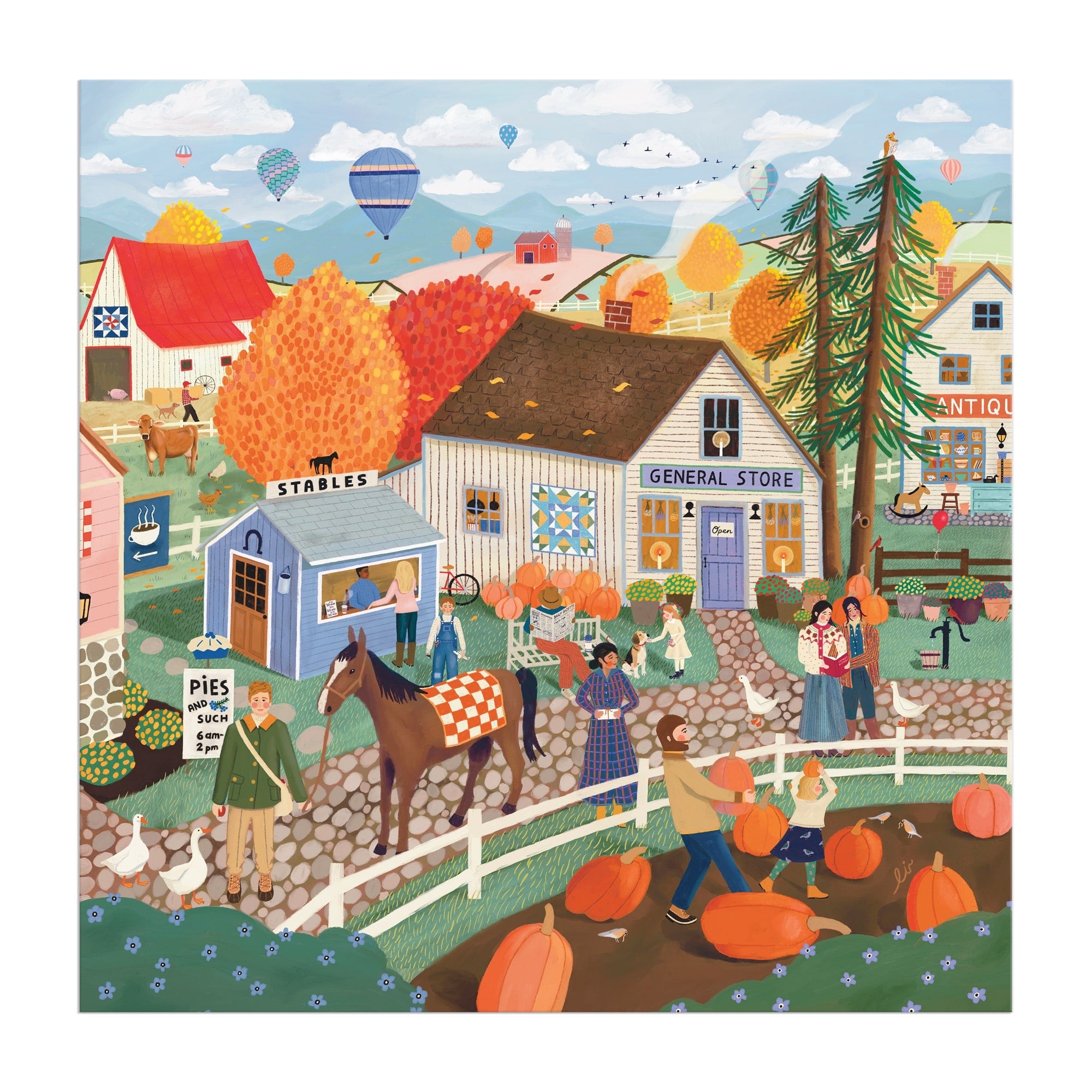 Autumn Square by Galison
