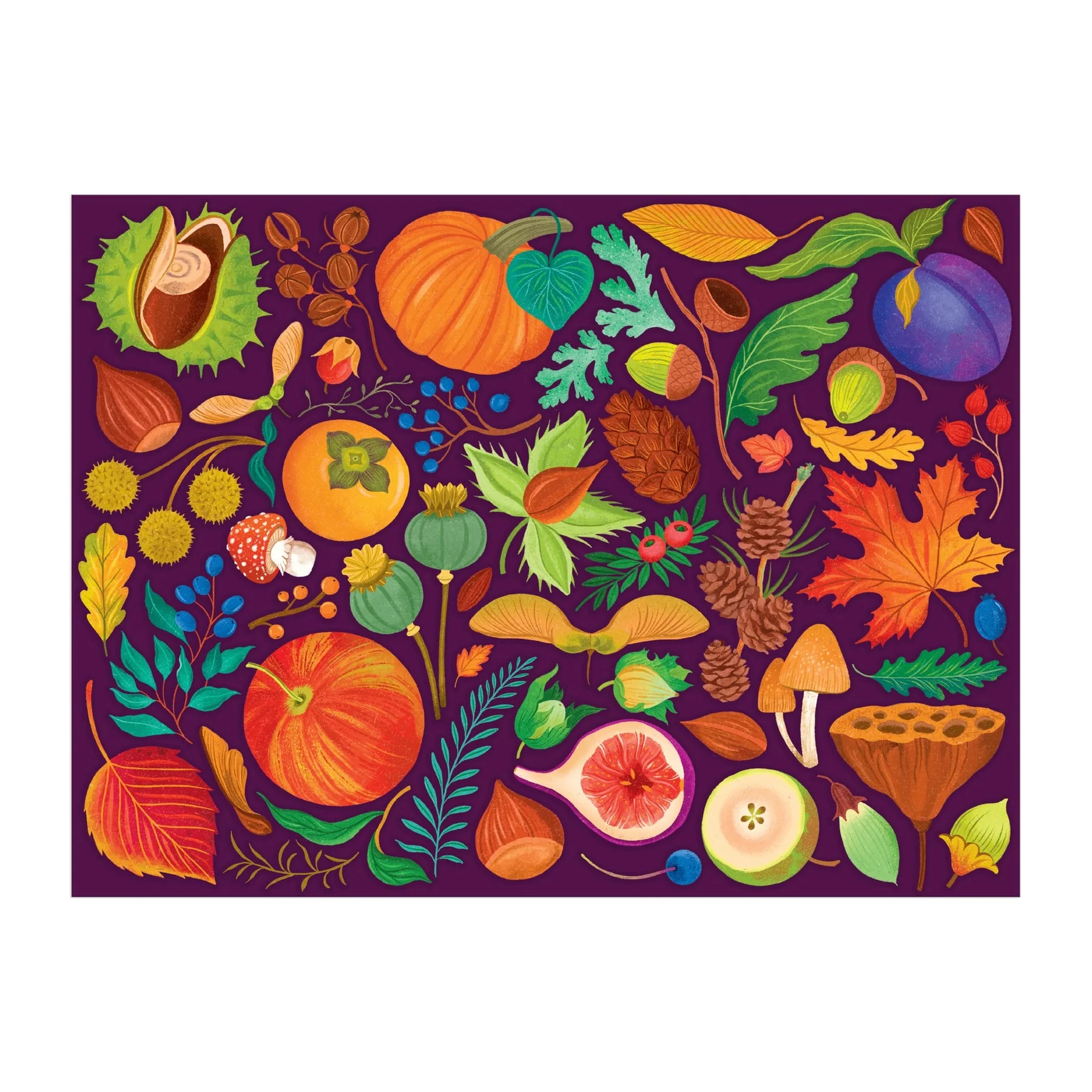 World of Fall Flora by Galison