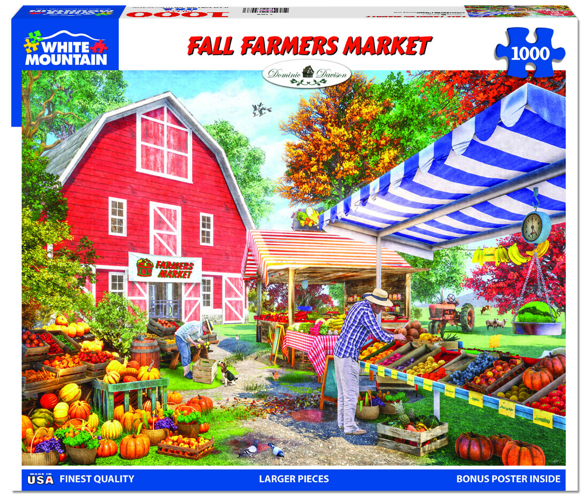 Fall Farmers Market by White Mountain Puzzles